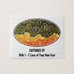 Brook Trout Fish Jigsaw Puzzle
