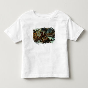 Brook Trout Fishing - An Anxious Moment, 1862 Toddler T-Shirt