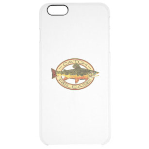Brook Trout Fishing C and R Clear iPhone 6 Plus Case