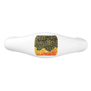 Brook Trout Fishing Ceramic Drawer Pull