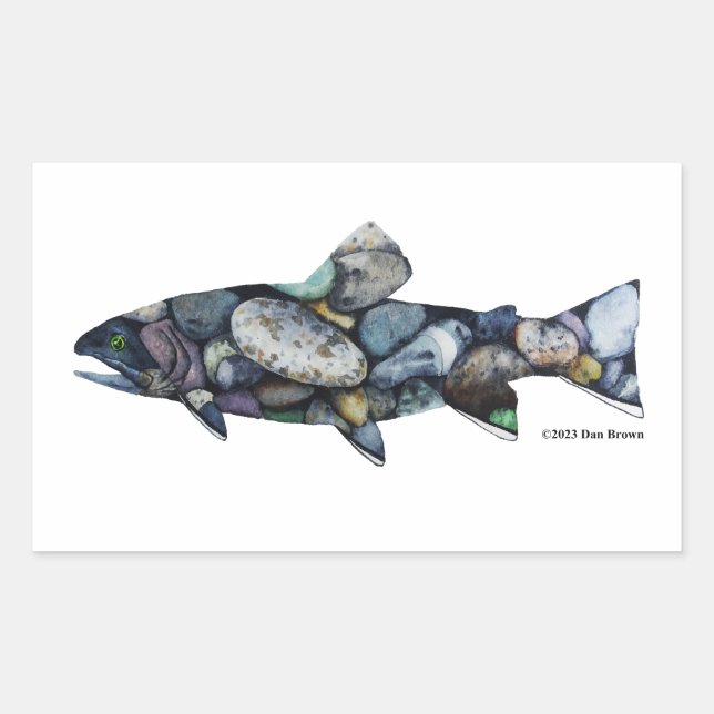 Brook Trout Stickers (Front)
