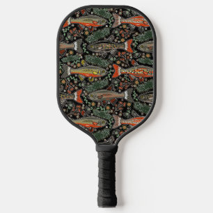 Brook Trout Stylish Design NH State Fish Pickleball Paddle