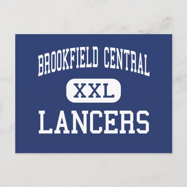 Brookfield Central - Lancers - High - Brookfield Postcard (Front)