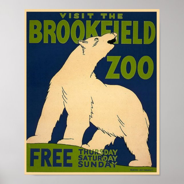Brookfield-Polar Bear Poster (Front)