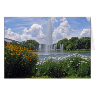 Brookfield Zoo Fountain Card