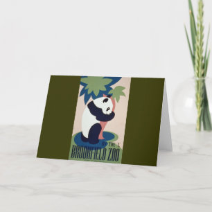 Brookfield Zoo Panda Card