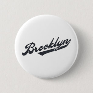 *Brooklyn 6 Cm Round Badge
