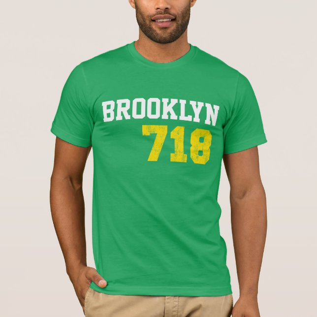 Brooklyn 718 T-Shirt (Front)