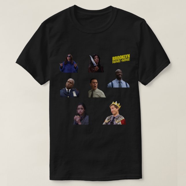 Brooklyn 99 sticker pack Sticker T-Shirt (Design Front)