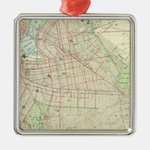 Brooklyn and Vicinity Metal Tree Decoration