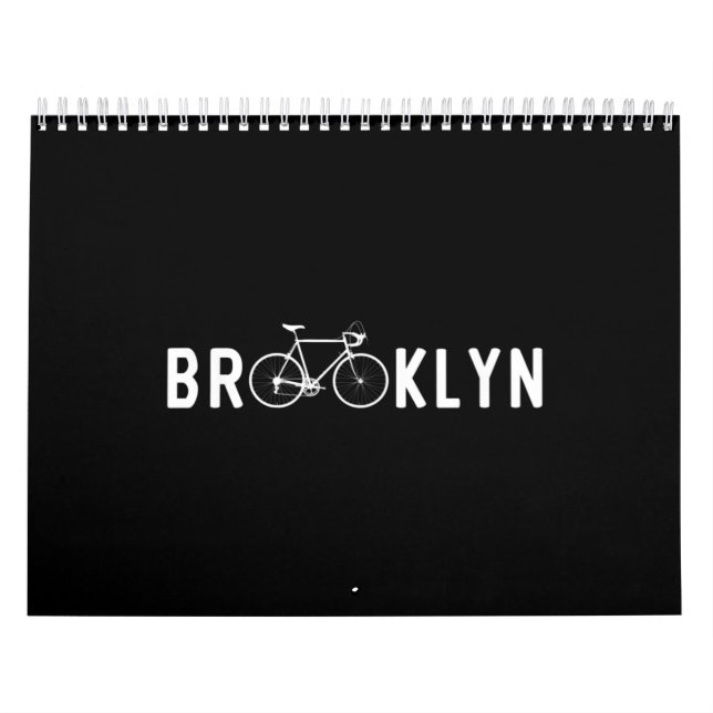 Brooklyn Bicycle Cycling Calendar (Cover)