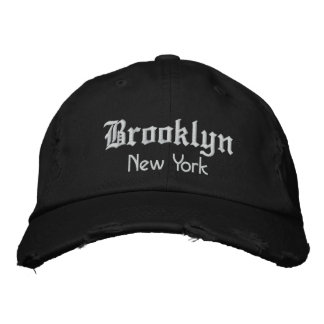 brooklyn bold embroidered hat