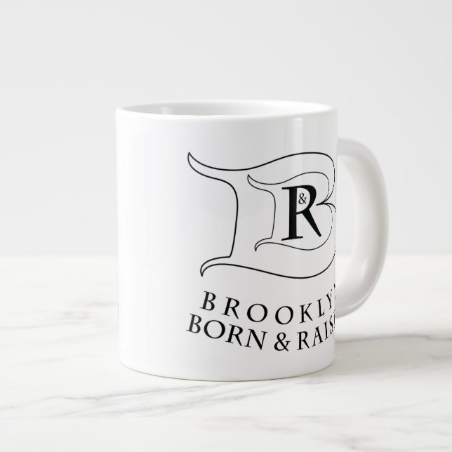 BROOKLYN BORN & RAISED JUMBO MUG (Front Right)