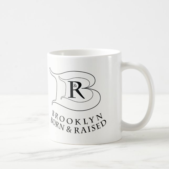 BROOKLYN BORN & RAISED™ LOGO MUG (Right)
