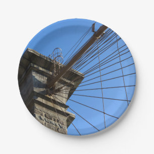 Brooklyn Bridge 01 Paper Plate