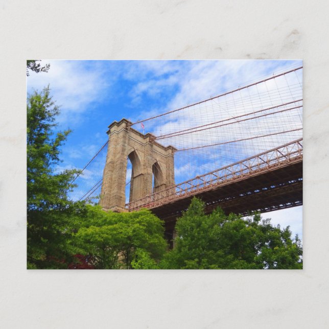 Brooklyn Bridge #1-1 Postcard (Front)
