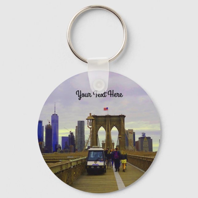 Brooklyn Bridge #4 Keychain (Front)