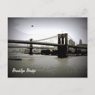 Brooklyn Bridge Art Postcards