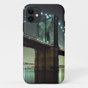 Brooklyn Bridge at night Manhattan Bridge Case-Mate iPhone Case