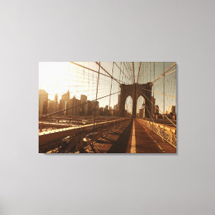 Brooklyn Bridge. Canvas Print