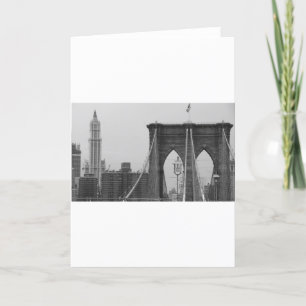 Brooklyn Bridge Card