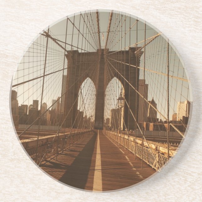 Brooklyn Bridge. Coaster (Front)