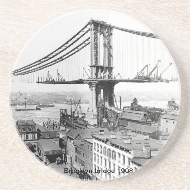 Brooklyn bridge  Coaster (Front)