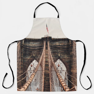 Brooklyn Bridge in New Yorkabstract, america, amer Apron
