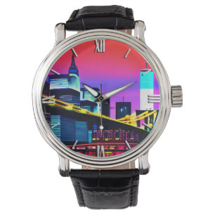 Brooklyn Bridge in the Evening / at Night Watch