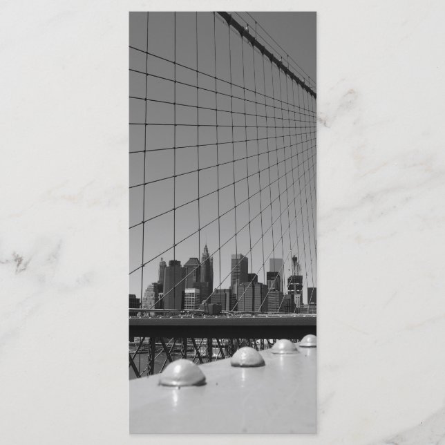 Brooklyn bridge menu (Front)