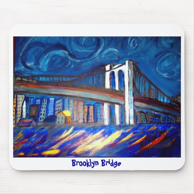 Brooklyn Bridge Mouse Pad (Front)