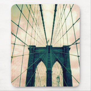 brooklyn bridge mouse pad