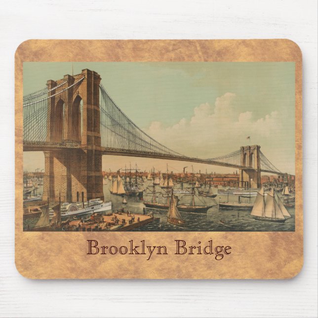 Brooklyn Bridge Mouse Pad (Front)