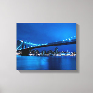 Brooklyn Bridge, New York Canvas Print