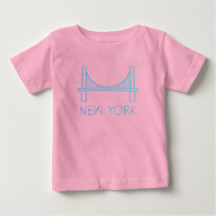 Brooklyn Bridge   New York City Baby T-Shirt