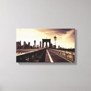 Brooklyn Bridge - New York City Canvas Print