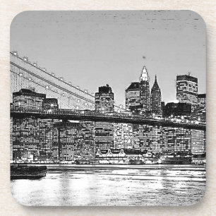 Brooklyn Bridge New York City Coaster