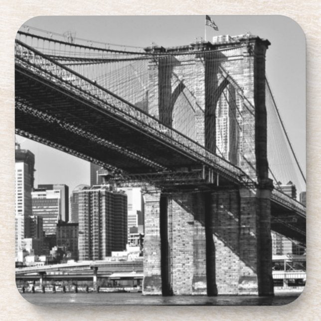 Brooklyn Bridge New York City Coaster (Front)