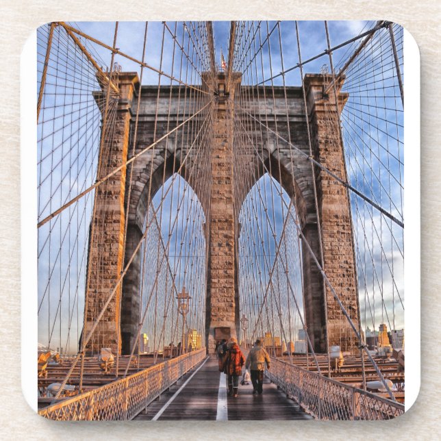 Brooklyn Bridge New York City Coaster (Front)