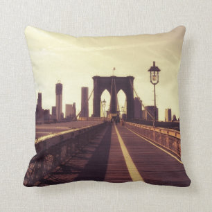 Brooklyn Bridge - New York City Cushion