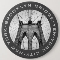 Brooklyn Bridge New-York City Landmark Custom Text
