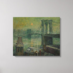 Brooklyn Bridge (New York City Landmark) (NYC) Canvas Print