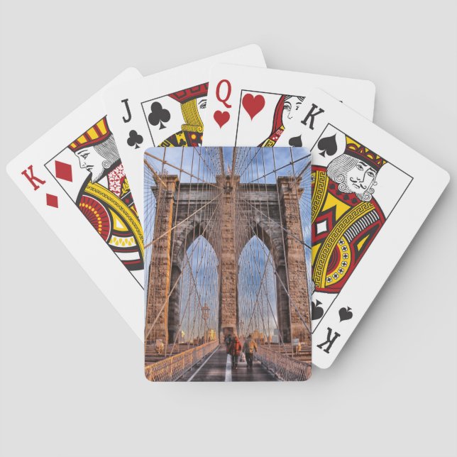 Brooklyn Bridge New York City Playing Cards (Back)