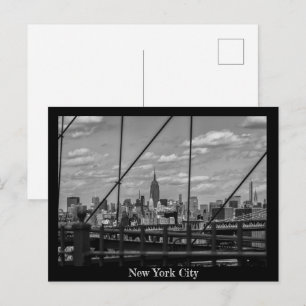 Brooklyn Bridge, New York City Postcard
