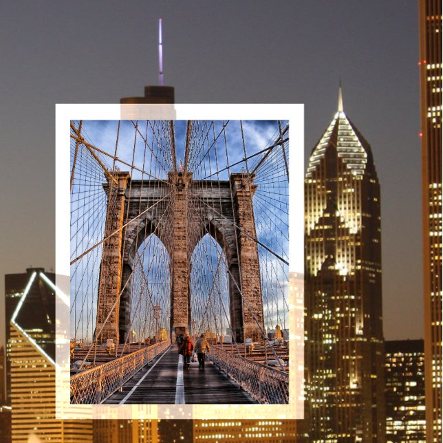 Brooklyn Bridge, New York City Postcard (Creator Uploaded)