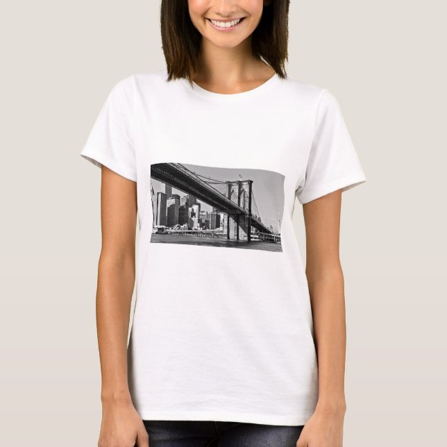 Brooklyn Bridge New York City T-Shirt (Front)