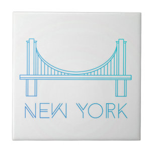 Brooklyn Bridge New York City Tile