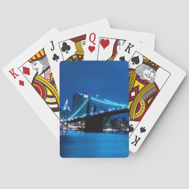 Brooklyn Bridge, New York Playing Cards (Back)