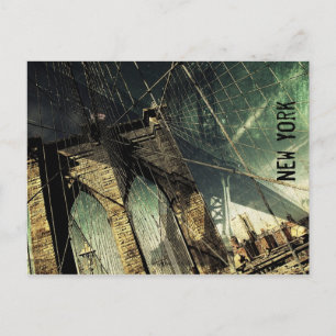 Brooklyn Bridge- New York Postcard