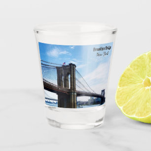 Brooklyn Bridge New York Souvenir Shot Glass